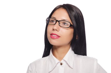 Genç kadın iş kavramı