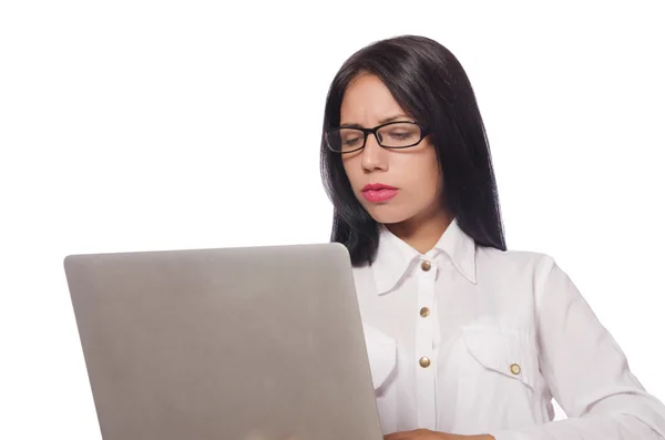 Young woman in business concept — Stock Photo, Image