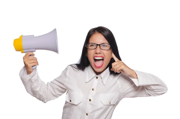 Young woman in business concept — Stock Photo, Image