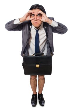 İş dünyasındaki komik adam.