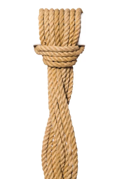 Rope isolated on the white background — Stock Photo, Image