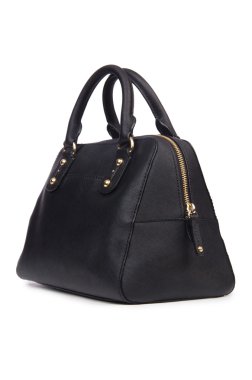 üzerinde beyaz izole kadın çanta