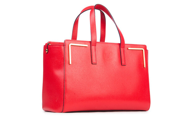 Woman bag isolated on the white