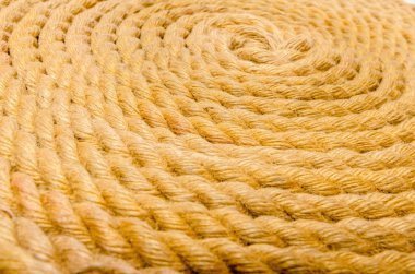 Arka plan olarak düzenlenmiş ip yakın çekim