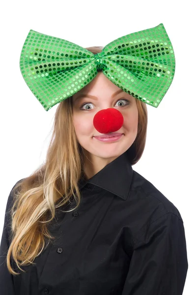 Lustige Person im Saint-Patrick-Urlaubskonzept — Stockfoto