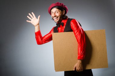 Sanat konseptinde erkek sanatçı