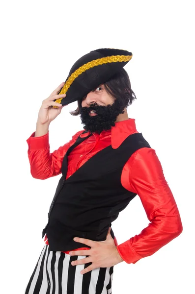 Funny pirate with hat — Stock Photo, Image