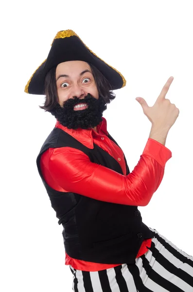 Grappige piraat met hoed — Stockfoto
