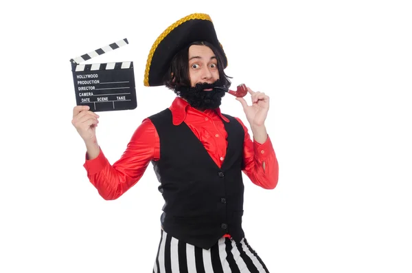 Rolig pirat med hatt — Stockfoto