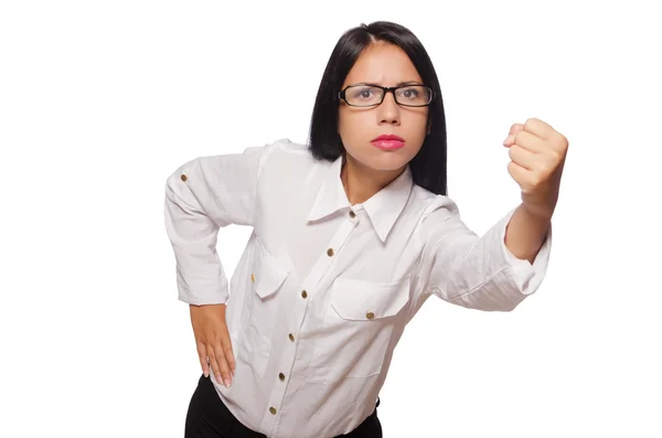 Young woman in business concept — Stock Photo, Image