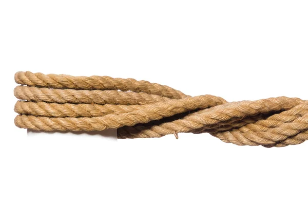 Rope isolated on the white background — Stock Photo, Image