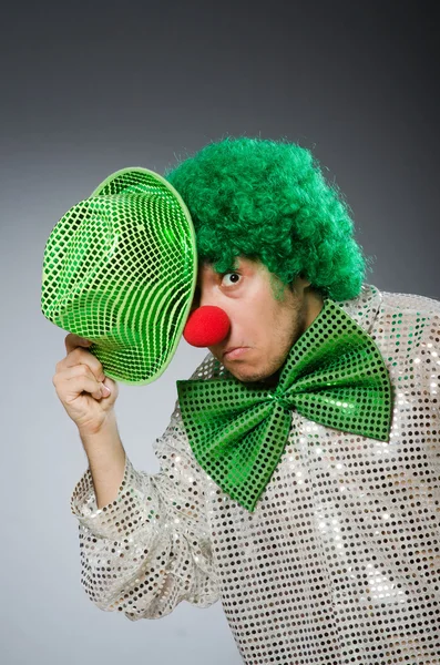 Funny person in saint patrick holiday concept — Stock Photo, Image