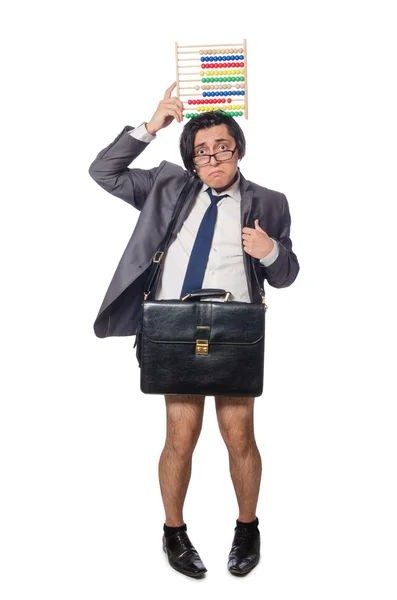 Homme drôle dans le concept d'entreprise — Photo