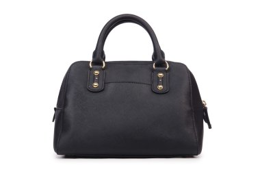 üzerinde beyaz izole kadın çanta