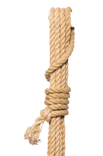 Rope isolated on the white background — Stock Photo, Image