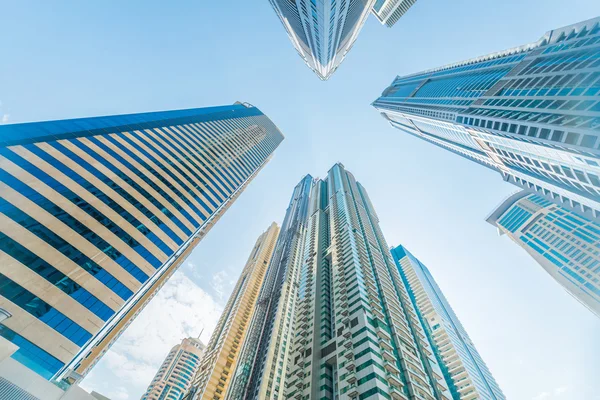阿联酋的迪拜海里纳摩天大楼 — 图库照片