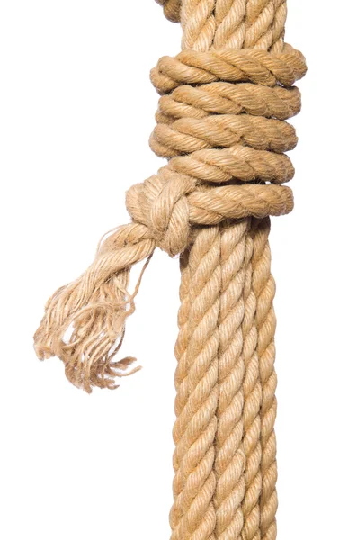 Rope isolated on the white background — Stock Photo, Image