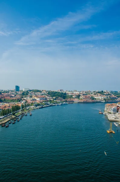 Widok na miasto Porto w letni dzień — Zdjęcie stockowe