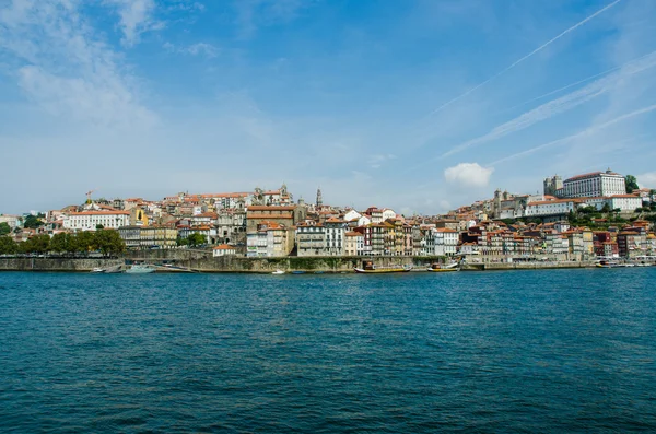 Widok na miasto Porto w letni dzień — Zdjęcie stockowe