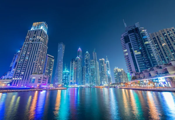 Marina district in UAE, Dubai — Stock Photo, Image