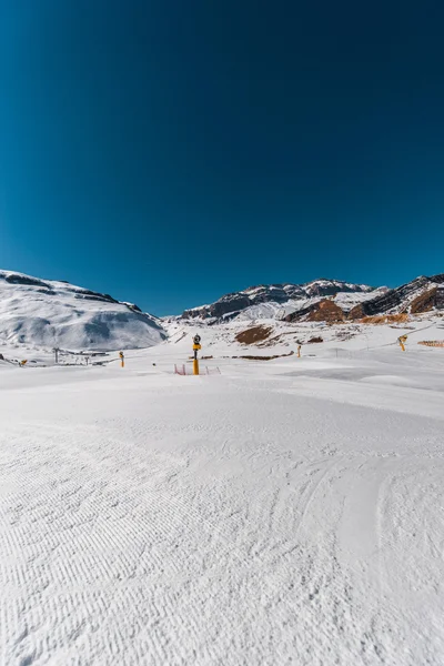 Montañas de invierno en la región de Gusar de Azerbaiyán — Foto de Stock