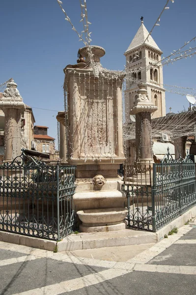 Iglesia Luterana Del Redentor Jerusalén Israel — Foto de Stock