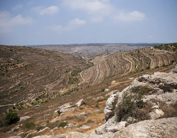 Panoramic View Bat Ayin Gush Etzion Israel — Stock Photo, Image