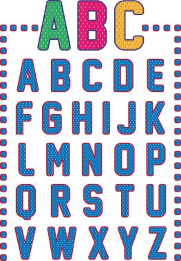 kafes alfabesialfabeto di maglia