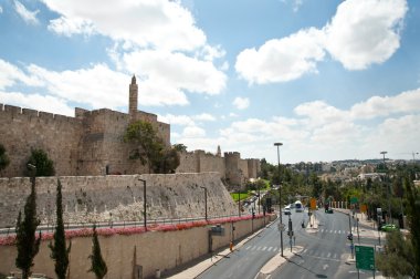 Kudüs eski şehir duvar