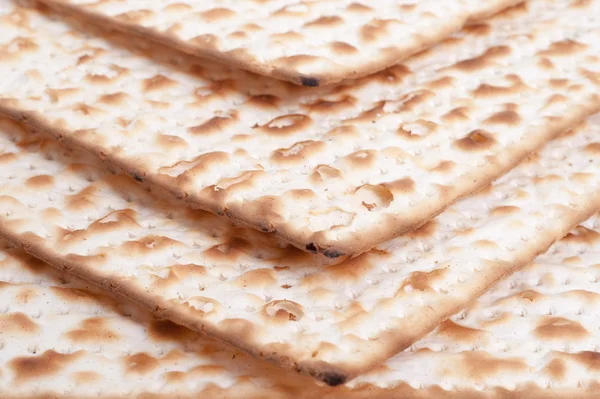 Matza bread for passover celebration — Stock Photo, Image