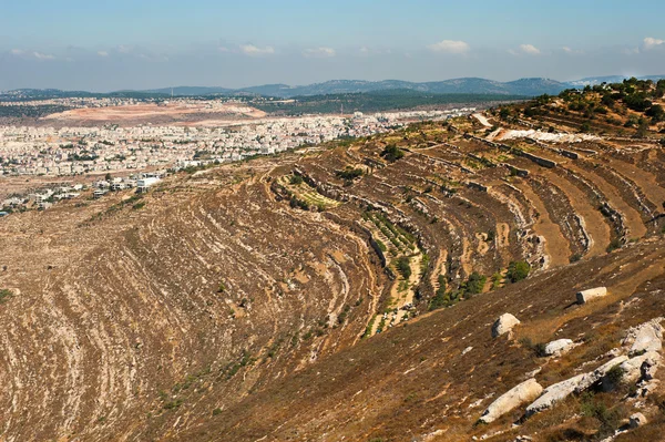 Beautiful panorama of Gush Etzion — Stock Photo, Image