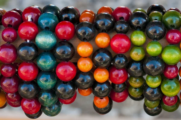 Farbige Perlen — Stockfoto