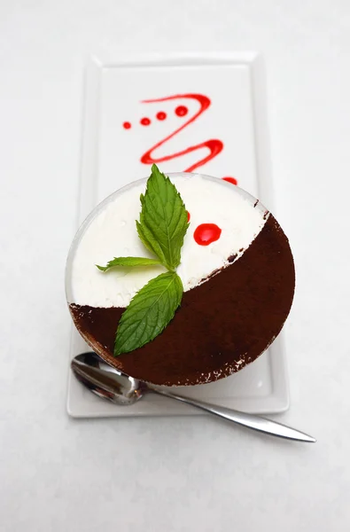 Dessert-Tiramisu — Stockfoto