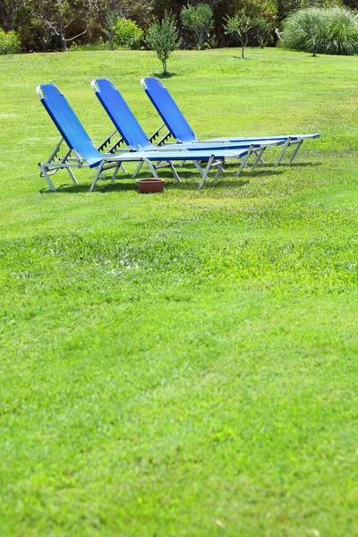 Sun lounger — Stock Photo, Image