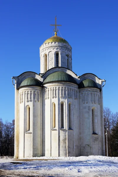 Catedral de São Demétrio na cidade de Vladimir — Fotografia de Stock