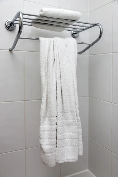 Clean white towels — Stock Photo, Image