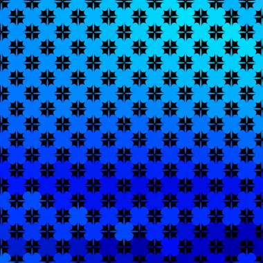 Parlak mavi geometrik arka plan