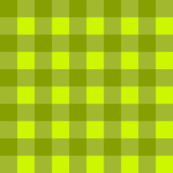 Green checkered cloth — Stock Vector