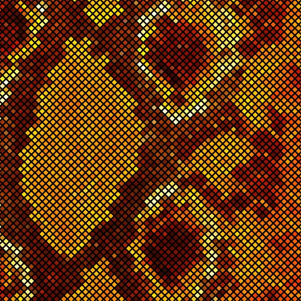 Mosaïque peau de serpent — Image vectorielle
