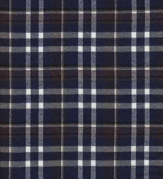 Dark checkered fabric — Stock Photo, Image