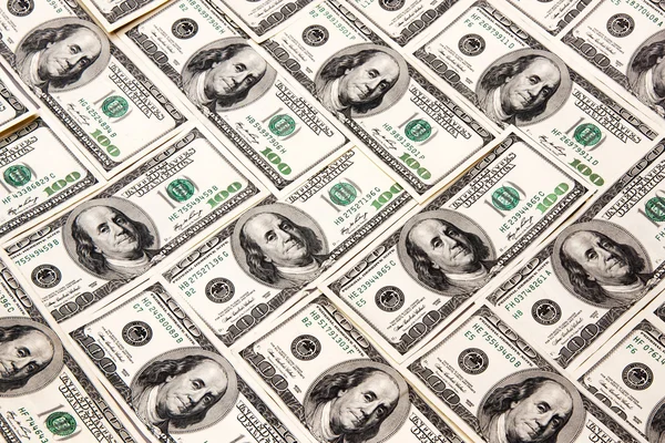 Heap of dollars — Stock Photo, Image