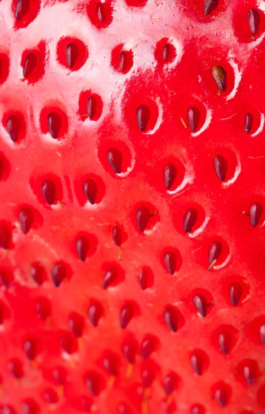 Fragola di macro — Foto Stock