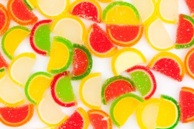 meyve jölesi, portakal, limon, limon
