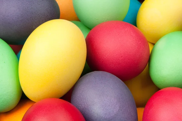 Color Eggs Holiday Easter Background — Stock Photo, Image