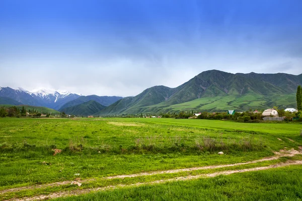 Il paesaggio asiatico. Kirghizistan, Baitik — Foto Stock