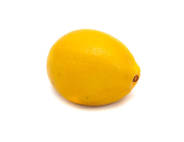 Limone isolato su fondo bianco — Foto Stock