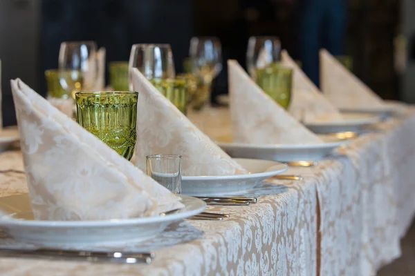 The BANQUET TABLE — Stock Photo, Image