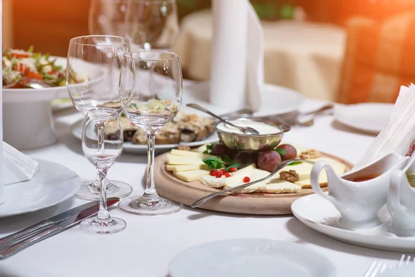 A mesa do banquete Fotografias De Stock Royalty-Free