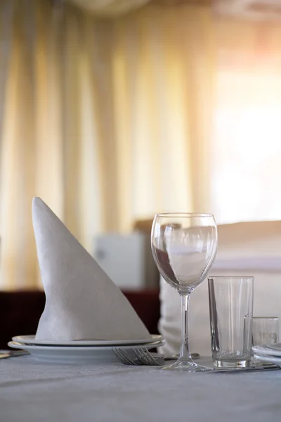 BANQUET TABLE Stock Image