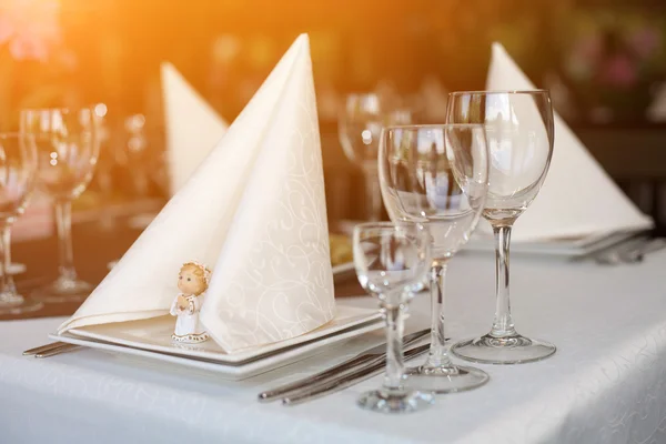 Angel on a plate. — Stock Photo, Image